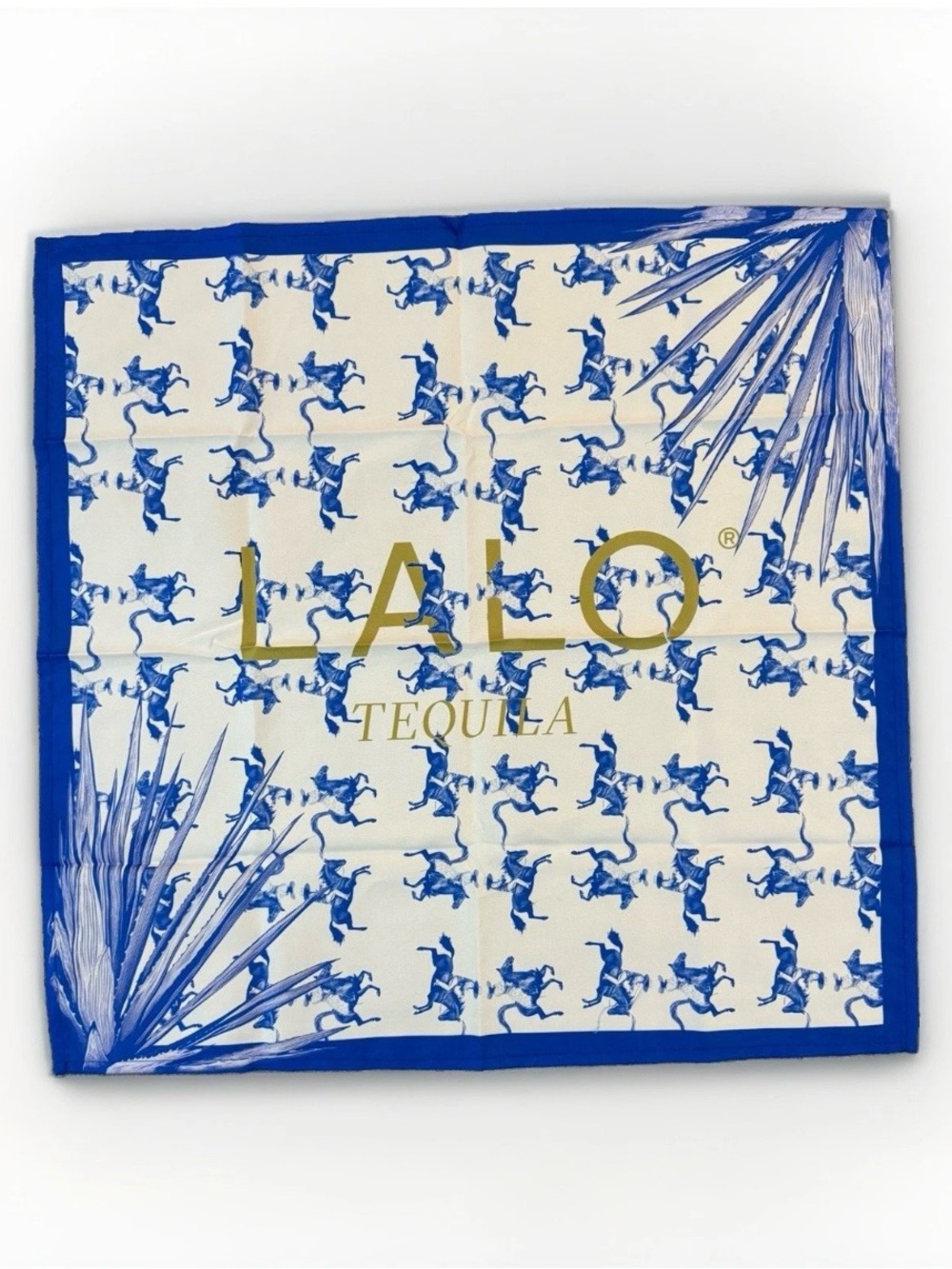 Lalo Tequila Elegant Scarf Horse Design